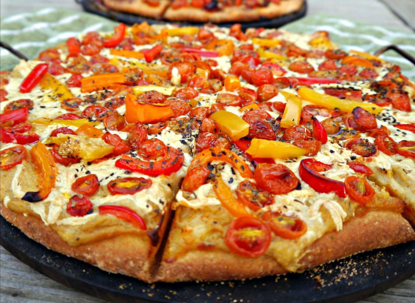 пицца с домашним тестом без дрожжей фото 19