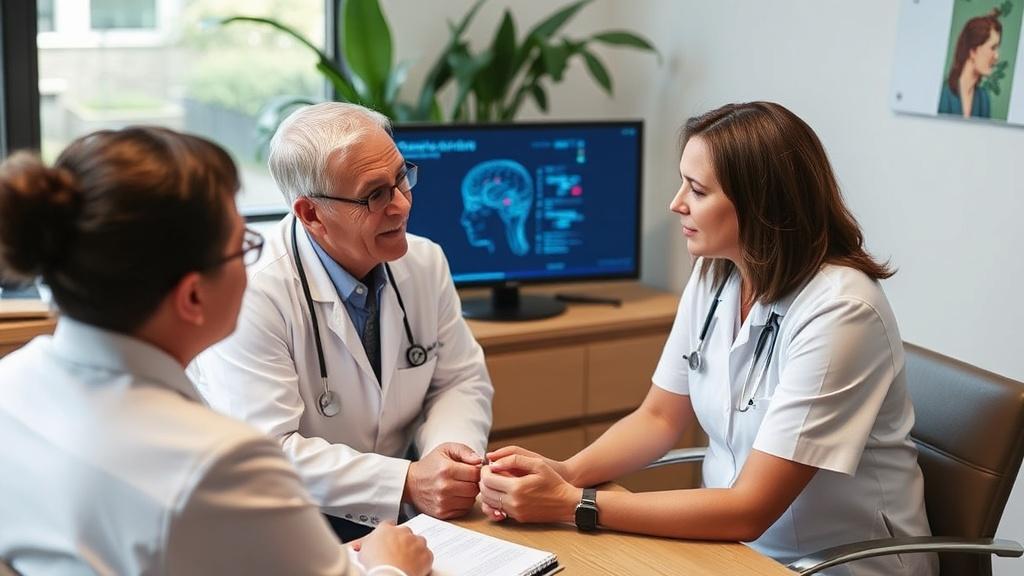 Neurologist consultation Neurologist consultationфото